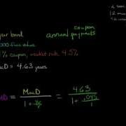 Modified Duration