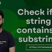 How To Check If A String Contains A Substring In Python Python Check If String Contain A Substring