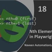 18 Nth Element Selector In Playwright Playwright With Java
