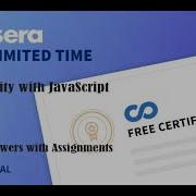 Interactivity With JavaScript Week 1 4 All Quiz Answers With Assignments
