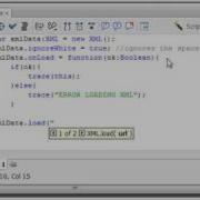 Loading XML Data With Actionscript 2 0