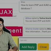 Comment And Reply System In PHP AJAX With MYSQL Database Comment Form Using PHP JQuery Bootstrap