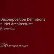 Tensor Decomposition Definitions Of Neural Net Architectures