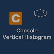 Console Vertical Histogram In C