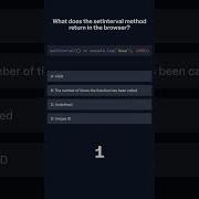 JavaScript Genius Or Novice Answer This JavaScript SetInterval Question Shorts
