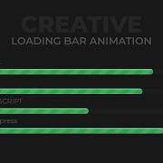 How To Create Animated Loading Bar Using Only HTML CSS CSS Progress Bar Animation