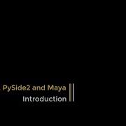 Qt Designer PySide2 And Maya Introduction