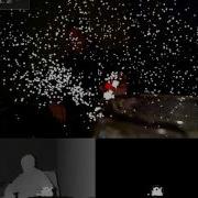 Particles On Cinder Kinect