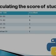 Calculating The Score Of Student In Python