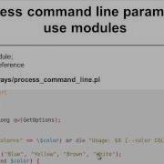 Beginner Perl Maven Tutorial 4 13 Process Command Line Using Getopt Long