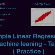 T17 Simple Linear Regression Practice In Tamil Machine Learning Course Free