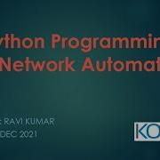 Python Programming For Network Engineering Koenig