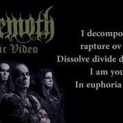 Behemoth The Satanist LYRICS LYRIC VIDEO
