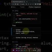 Splitlines Startwith Strip String Methods Python Tamil Python Shorts