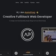 ASMR Programming Portfolio Website Html CSS Only No Talking