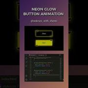 Create A Neon Glow Button Animation With HTML CSS