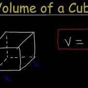 Volume Of A Cube