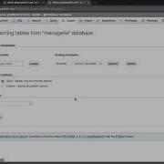 How To Run SQL Queries Using Phpmyadmin Demo On Internet