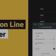 FX Button Line Hover Widget Tutorial By Without Code