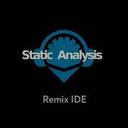Remix IDE Tutorial Static Analysis