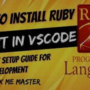 How To Run Ruby Program In VS Code