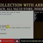 Arraylist In C Net Collection Object Arraylist C Tutorial