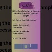 Which Of The Following Methods Can Be Used To Execute A Beanshell Script LoadLabs