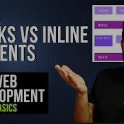 HTML Block VS Inline Elements Web Development Basics Course