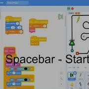 Scratch Coding Robot Line Tracking Simulation