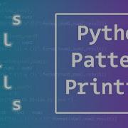 Python Pattern Programs Printing String In X Shape