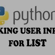 CREATING LIST BY TAKING USER INPUT IN PYTHON URDU HINDI