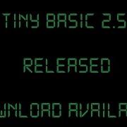 Z80 TinyBASIC 2 5g Released See Demo
