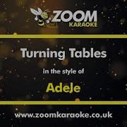 Adele Turning Tables Karaoke Version From Zoom Karaoke
