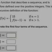 Evaluating Sequences In Recursive Form