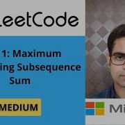 LeetCode 1911 Maximum Alternating Subsequence Sum C In Hindi