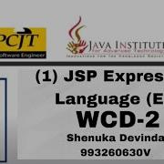 1 JSP Expression Language EL