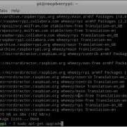 Update Raspberry Pi System With Apt Get