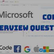 MICROSOFT Coding Interview Question First Unique Character In A String LeetCode