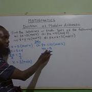 Division Of Modular Arithmetic Modular Arithmetic Equations