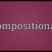 Compositional Meaning
