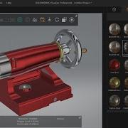 SolidWorks Visualize Basics Tailstock