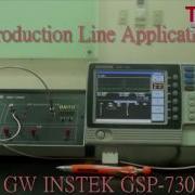Instek GSP 730 Experiment 9 Production Line Applications