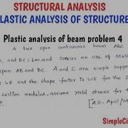 Plastic Analysis Of Beams Problem 4