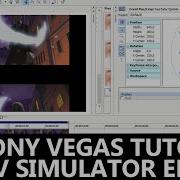 CGT Sony Vegas Tutorial TV Simulator Effect
