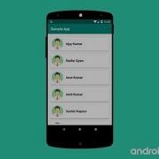 Implementation Of RecyclerView With Cursor Adapter