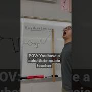 Substitute Music Teacher School Music Singer