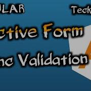 Angular Reactive Form Async Validation Form Validation Complete Guide