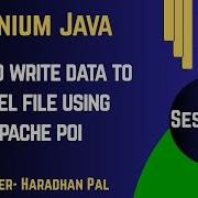 How To Write Data To Excel File Using APACHE POI In Selenium With Java S 28 Education Coding Java