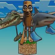 TEK BLOKTA TUNG TUNG SAHUR OLDUK Minecraft