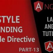 13 Style Binding Angular Angular Style Binding NgStyle Directive Angular Hindi Urdu
